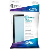 Sleeves Bordifies(ramme)Svart x100 64x89 Ultimate Guard DeckProtector m/marger